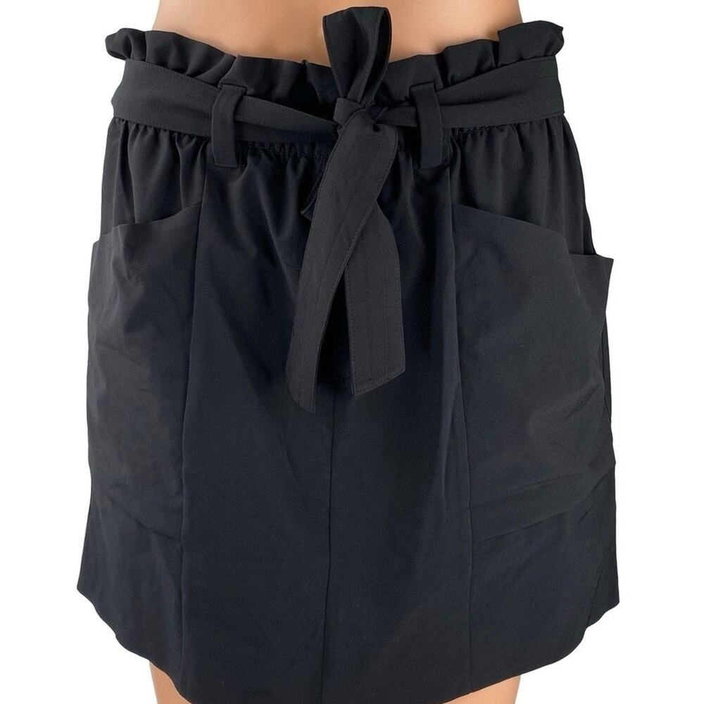 Athleta Skyline Skort Athletic Skirt Womens 0 Black Stretch - Picture 14 of 14